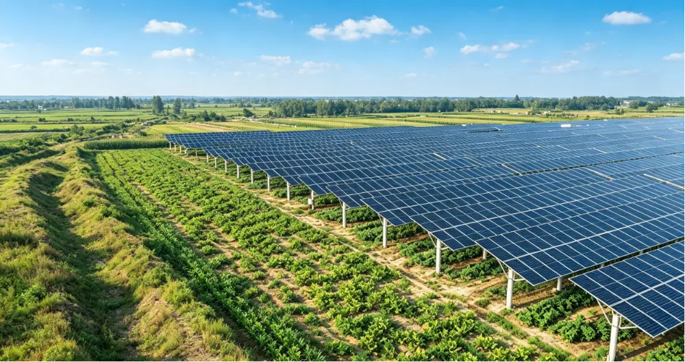 Landbrugs-PV-monteringssystemer: Når solenergi møder jorden