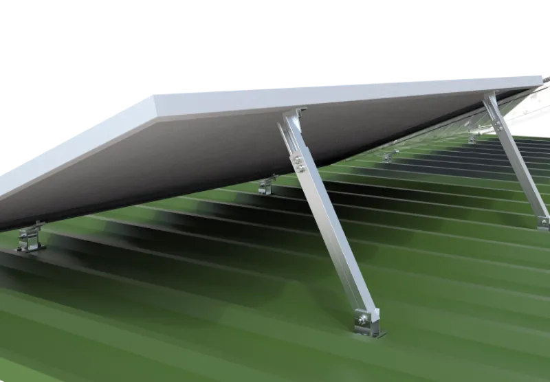 Justerbart bagben Solar Mount til tag