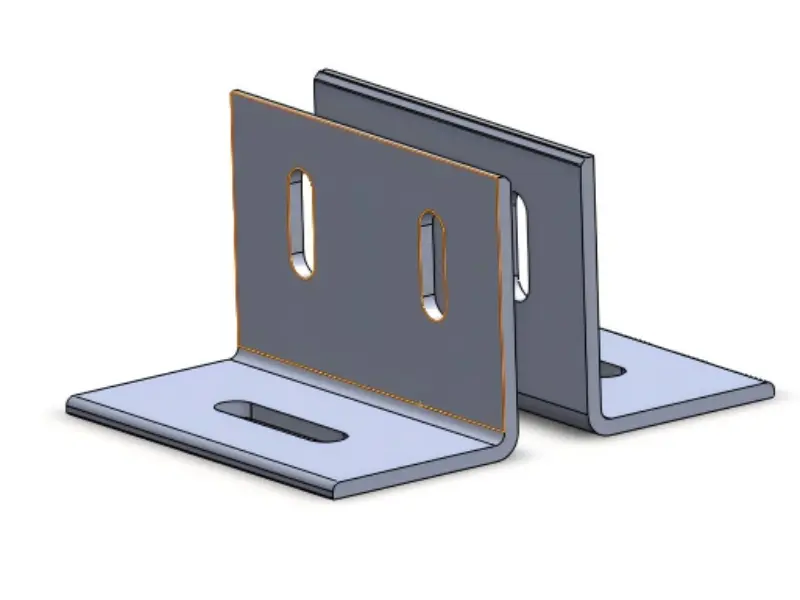 Dobbelt hul stål solar base