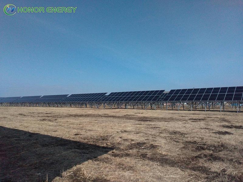 6MW high‑voltage ground‑mount photovoltaic power station project