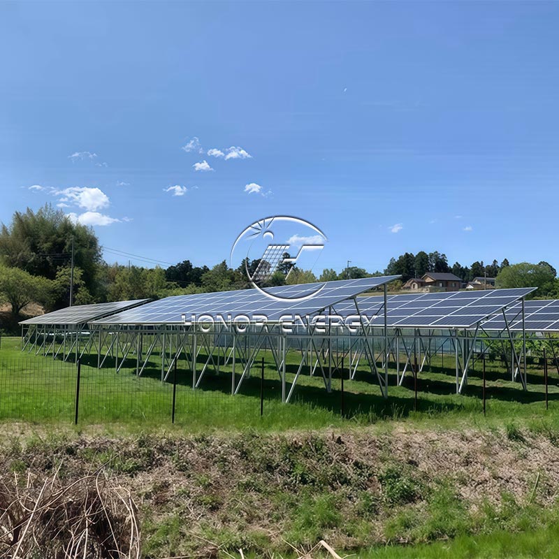 Solar Farmland Mount Landmand Type