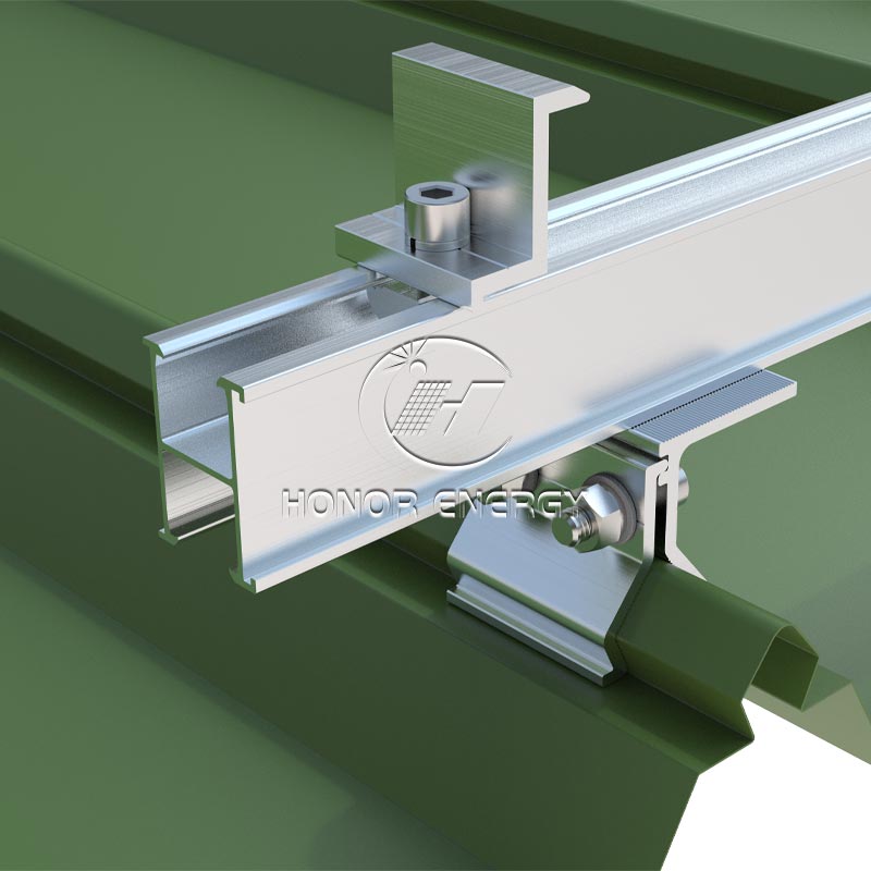 Solar Metal Roof Kliplok Mount