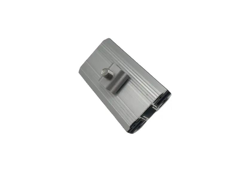 Solcelle tynd film mid klemme