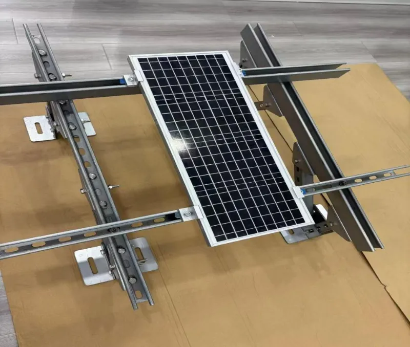 U Rail Solar Steel Jordmonteringssystem